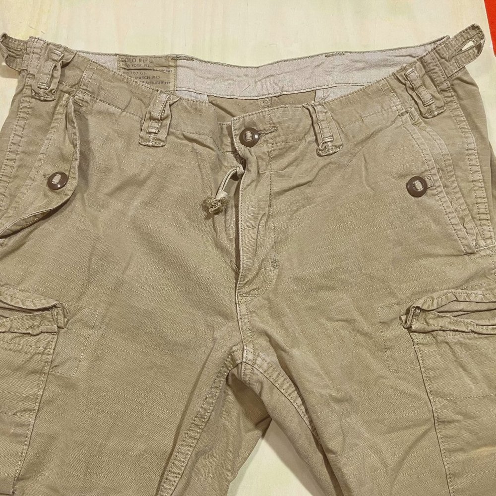 Men's POLO, Ralph Lauren, Combat Cargo Ripstop Pants, 34/30.